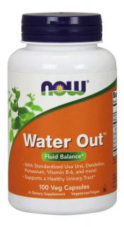NOW Water Out™ (odvodnění), 100 rostlinných kapslí