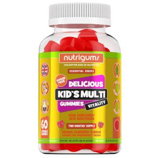 Nutrigums Kids Multi Vitality, multivitamín pro děti, 60 želé bonbónů  Doplněk stravy