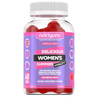Nutrigums Womens Vitality, ženská vitalita, 60 želé bonbónů  Doplněk stravy
