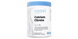Osavi Calcium citrate, vápník ve formě citrátu, 240 g  Doplněk stravy