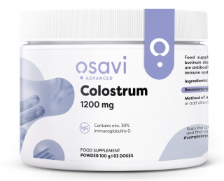 Osavi Colostrum 1200 mg, kolostrum prášek, 100 g  Doplněk stravy
