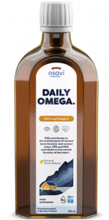 Osavi Daily Omega 3, omega 3, 1600 mg, citronová příchuť, 250 ml  Doplněk stravy