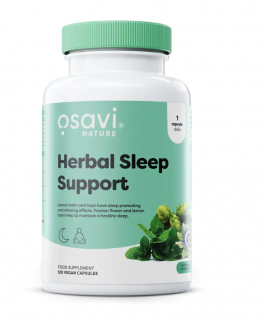Osavi Herbal Sleep Support, bylinná podpora spánku, 120 vegan kapslí  Doplněk stravy