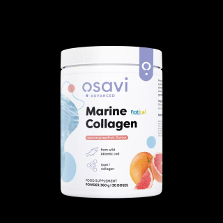 Osavi Marine Collagen Wild Cod Grapefruit, Mořský kolagen z divoké tresky, grep, 360 g  Doplněk stravy