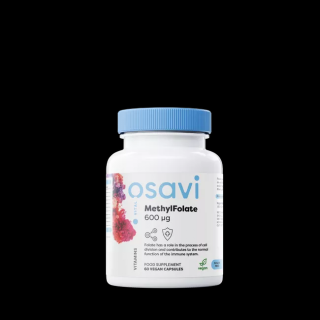 Osavi Methyl Folate, Kyselina listová, 600 µg, 60 rostlinných kapslí  doplněk stravy