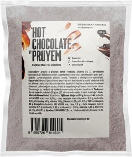 PRUYEM Protein, Hot Chocolate, syrovátkový protein, horká čokoláda, 30 g, VZOREK  Grass-fed syrovátkový protein s poctivou dávkou kakaa, doplněk…
