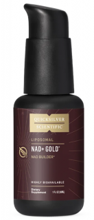 Quicksilver Scientific Liposomal NAD+ Gold®, lipozomální NAD+, 30 ml  Doplněk stravy