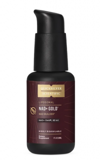 Quicksilver Scientific Liposomal NAD+ Gold®, lipozomální NAD+, 50 ml  Doplněk stravy