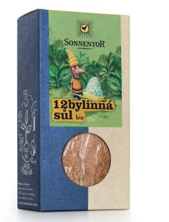 Sonnentor 12bylinná sůl, BIO, 120 g  *CZ-BIO-002 certifikát