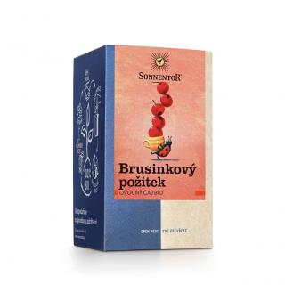 Sonnentor - Brusinkový požitek, porcovaný čaj, BIO, 18 ks  *CZ-BIO-002 certifikát