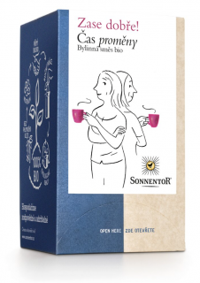 Sonnentor - Čas proměny, porcovaný čaj, BIO, 18 ks  *CZ-BIO-002 certifikát