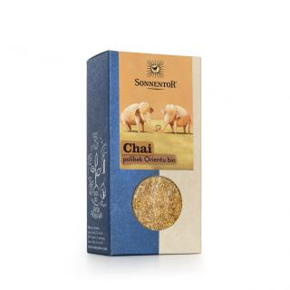 Sonnentor Chai polibek Orientu – směs květů a koření s cukrem, BIO, 70 g  *CZ-BIO-002 certifikát