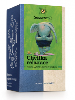 Sonnentor - Chvilka relaxace, porcovaný čaj, BIO, 18 ks  *CZ-BIO-002 certifikát