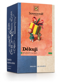 Sonnentor - Děkuji, porcovaný čaj, BIO, 18 ks  *CZ-BIO-002 certifikát
