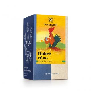Sonnentor - Dobré ráno, porcovaný čaj, BIO, 18 ks  *CZ-BIO-002 certifikát