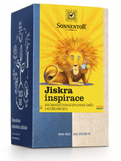 Sonnentor - Jiskra inspirace, porcovaný čaj, BIO, 18 ks  *CZ-BIO-002 certifikát