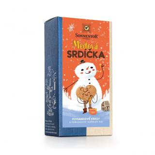 Sonnentor Keksy Medová srdíčka, BIO, 100 g  *CZ-BIO-002 certifikát