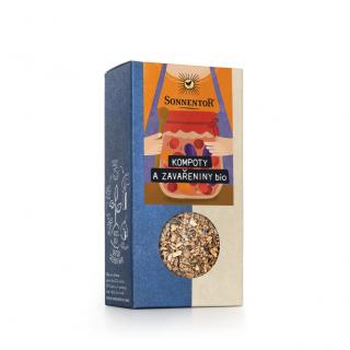 Sonnentor Kompoty a zavařeniny, kořenící směs, BIO, 55 g  *CZ-BIO-002 certifikát