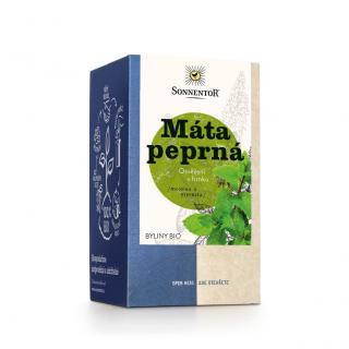 Sonnentor - Máta peprná, porcovaný čaj, BIO, 18 ks  *CZ-BIO-002 certifikát