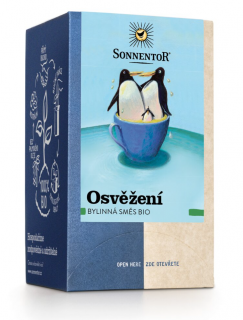 Sonnentor - Osvěžení, porcovaný čaj, BIO, 18 ks  *CZ-BIO-002 certifikát