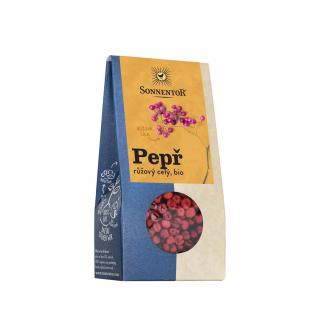 Sonnentor Pepř růžový celý, BIO, 20 g  *CZ-BIO-002 certifikát