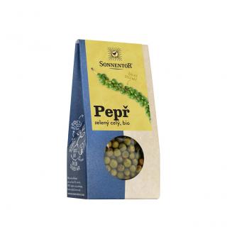 Sonnentor Pepř zelený, celý, BIO, 20 g  *CZ-BIO-002 certifikát