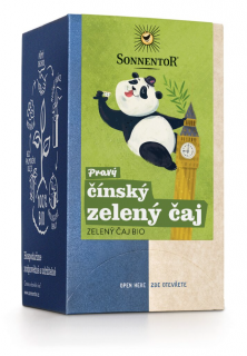 Sonnentor - Pravý čínský zelený čaj, porcovaný čaj, BIO, 18 ks  *CZ-BIO-002 certifikát