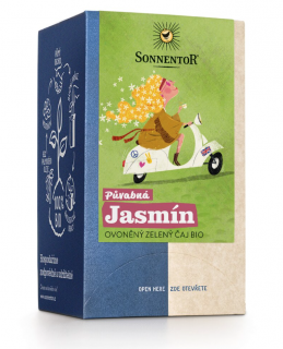 Sonnentor - Půvabná Jasmín, porcovaný čaj, BIO, 18 ks  *CZ-BIO-002 certifikát