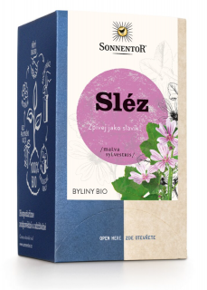 Sonnentor - Sléz, porcovaný čaj, BIO, 18 ks  *CZ-BIO-002 certifikát