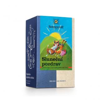 Sonnentor - Sluneční pozdrav, porcovaný čaj, BIO, 18 ks  *CZ-BIO-002 certifikát