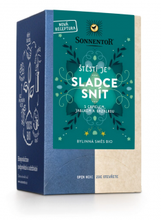 Sonnentor - Štěstí je® sladce snít, porcovaný čaj, BIO, 18 ks  *CZ-BIO-002 certifikát