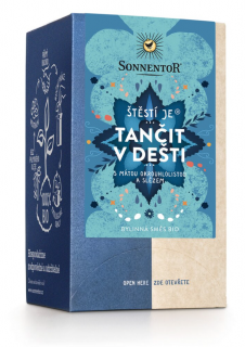 Sonnentor - Štěstí je® tančit v dešti, porcovaný čaj, BIO, 18 ks  *CZ-BIO-002 certifikát