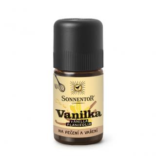 Sonnentor Vanilka extrakt, éterický olej, BIO, 5 ml  *CZ-BIO-002 certifikát
