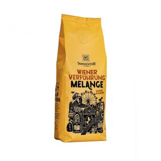 Sonnentor Vídeňské pokušení® Melange, pražená káva zrnková, BIO, 500 g  *CZ-BIO-002 certifikát