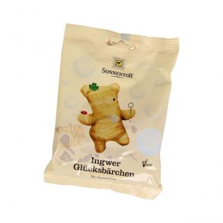 Sonnentor Želé medvídci Štěstí se zázvorem, BIO, 100 g  *CZ-BIO-002 certifikát