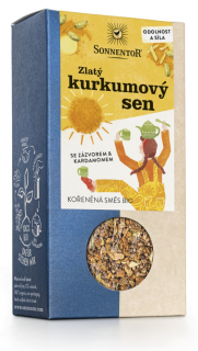 Sonnentor - Zlatý kurkumový sen, sypaný, BIO, 120 g  *CZ-BIO-002 certifikát