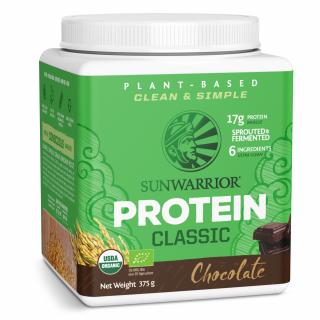 Sunwarrior Classic Protein, čokoláda, 375 g  Doplněk stravy
