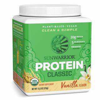 Sunwarrior Classic Protein, vanilka, 375 g  Doplněk stravy