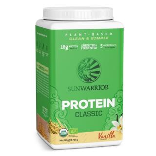 Sunwarrior Classic Protein, vanilka, 750 g  Doplněk stravy