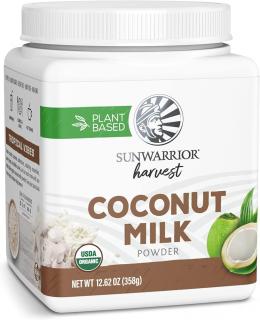 Sunwarrior Coconut Milk Powder, kokosové mléko v prášku, 358 g