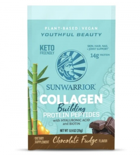 Sunwarrior Collagen Builder, 25 g - Čokoládový fondán  Doplněk stravy