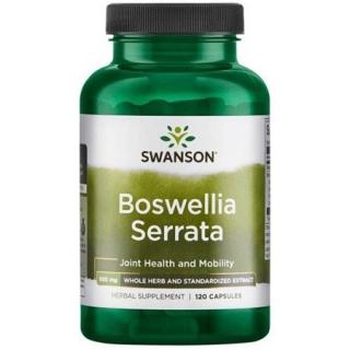Swanson Boswellia Serrata Extract (Kadidlovník pilovitý extrakt), 500 mg, 120 rostlinných kapslí