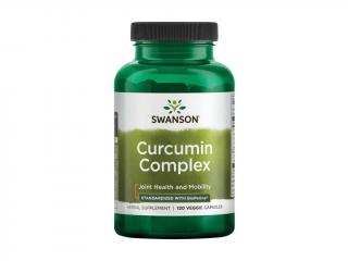 Swanson Curcumin Complex, kurkuminový komplex, 350 mg, 120 kapslí  Doplněk stravy