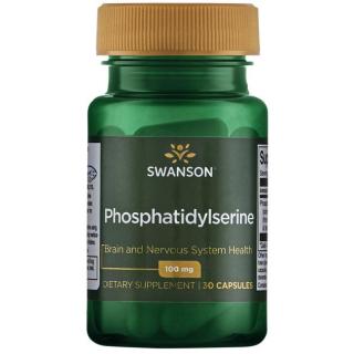 Swanson Phosphatidylserine (fosfatidylserin) 100 mg, 30 softgels