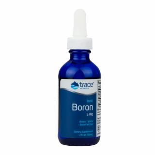 Trace Minerals Ionic Boron (bor v iontové formě), 6 mg, 59 ml  Doplněk stravy