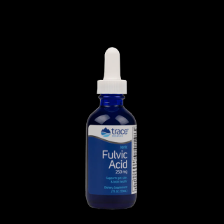 Trace Minerals Ionic Fulvic Acid, Ionizovaná kyselina fulvová, 250 mg, 59 ml  Doplněk stravy