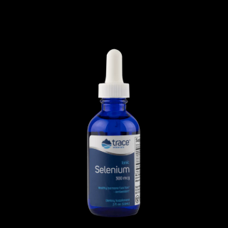 Trace Minerals Ionic Selenium, Ionizovaný selen, 300 mcg, 59 ml  Doplněk stravy