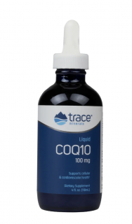 Trace Minerals Liquid CoQ10 100 mg, koenzym Q10, 118 ml  Doplněk stravy