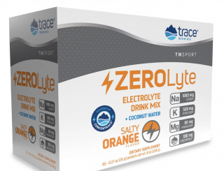 Trace Minerals Zerolyte Salty Orange, elektrolyty s příchuti pomeranče, 30 sáčků  Doplněk stravy