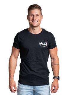 Triko BrainMax LAUF pánské, černé  Tričko pro muže s logem LAUF Velikost: XL